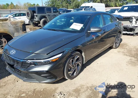 2025 Hyundai Elantra Sel Convenience из США, поврежденный, VIN KMHLS4DG2SU019985